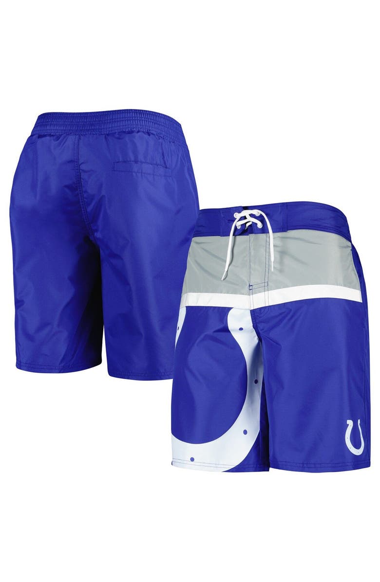G-III SPORTS BY CARL BANKS Men's G-III Sports by Carl Banks Royal Indianapolis Colts Sea Wind Swim Trunks, Main, color, Royal