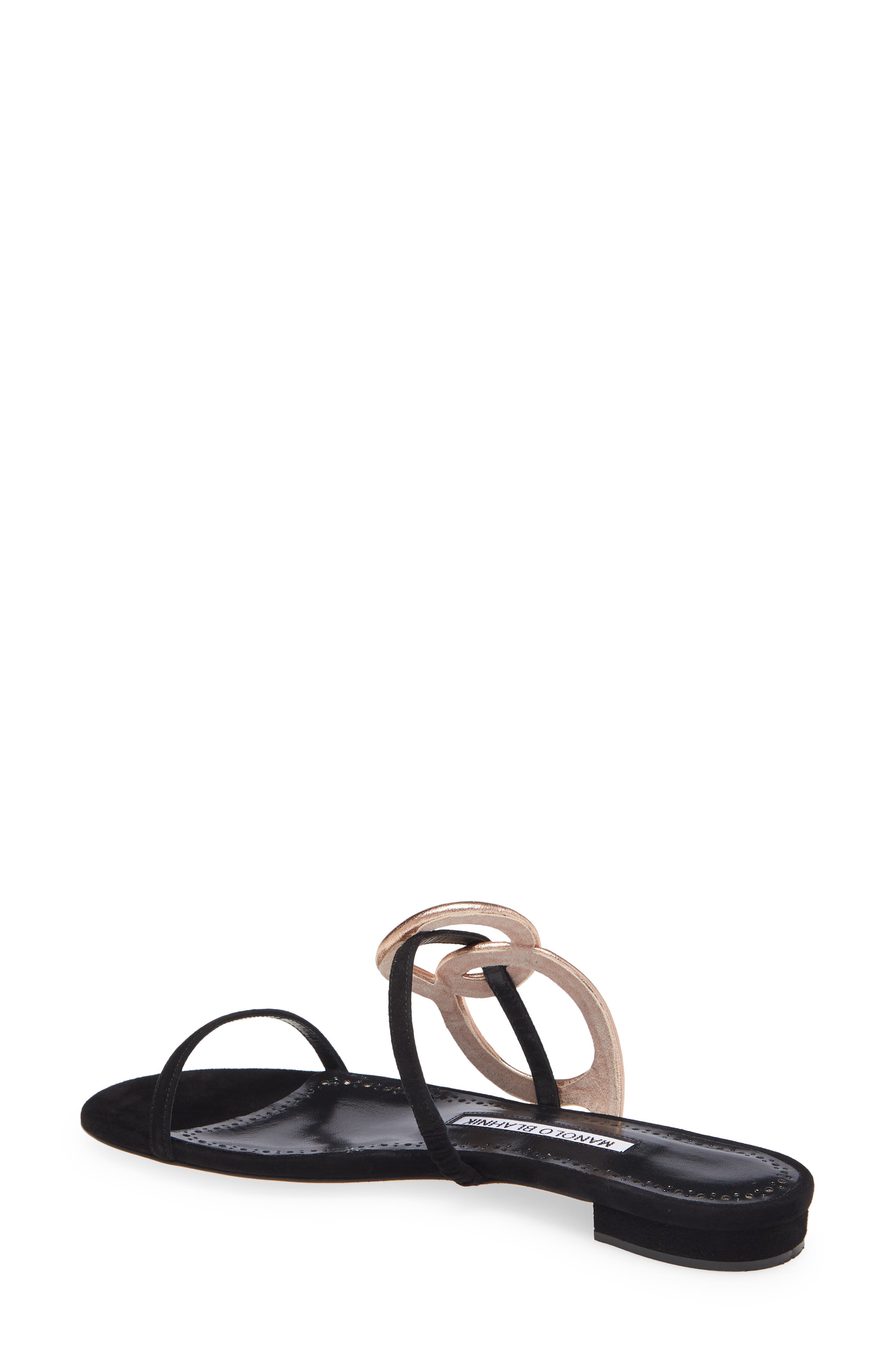 Manolo Blahnik Piedad Slide Sandal, Alternate, color, 