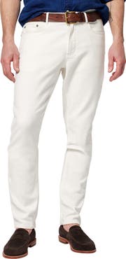 Faherty Stretch Terry Athletic Fit Straight Leg Five-Pocket Pants