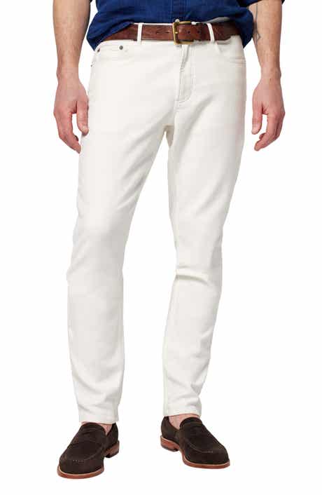Faherty Stretch Terry Athletic Fit Straight Leg Five-Pocket Pants