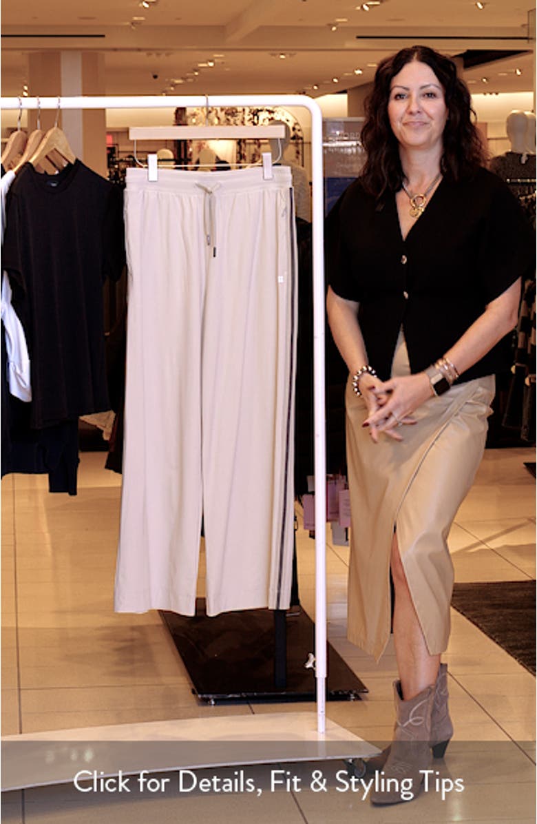 Explorer Side Stripe Wide Leg Pants, sales video thumbnail
