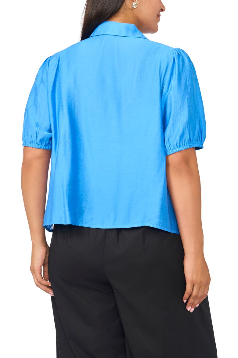 Puff Sleeve Shirt, Alternate, color, CLASSIC BLUE