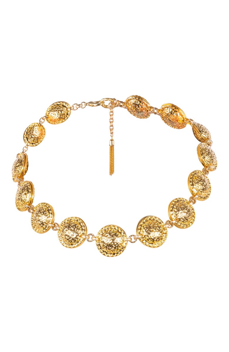 Lunaversoul Soulection Necklace, Main, color, Gold