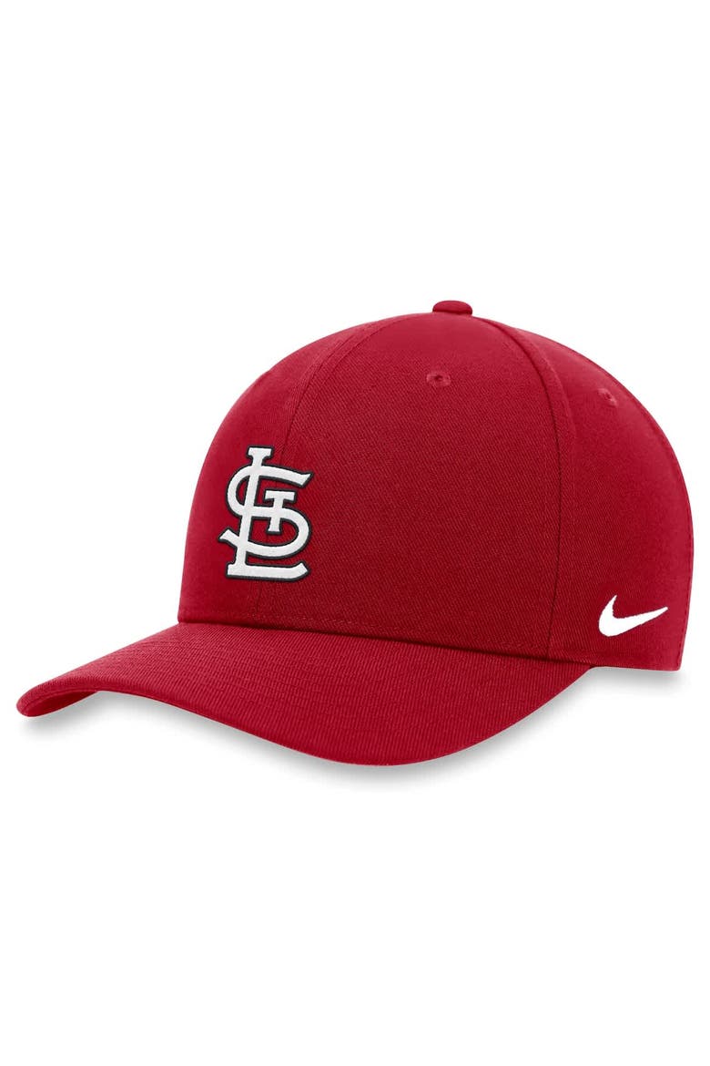 Men's Nike  Red St. Louis Cardinals Performance Club Adjustable Hat, Alternate, color, Red