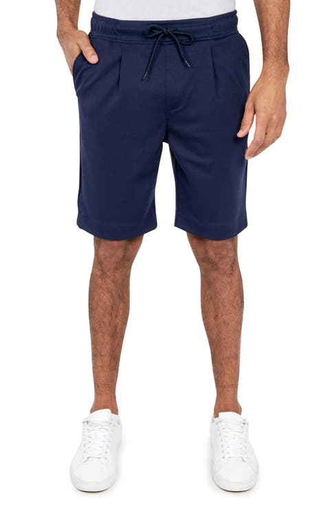 Slim Fit Solid Drawstring Shorts