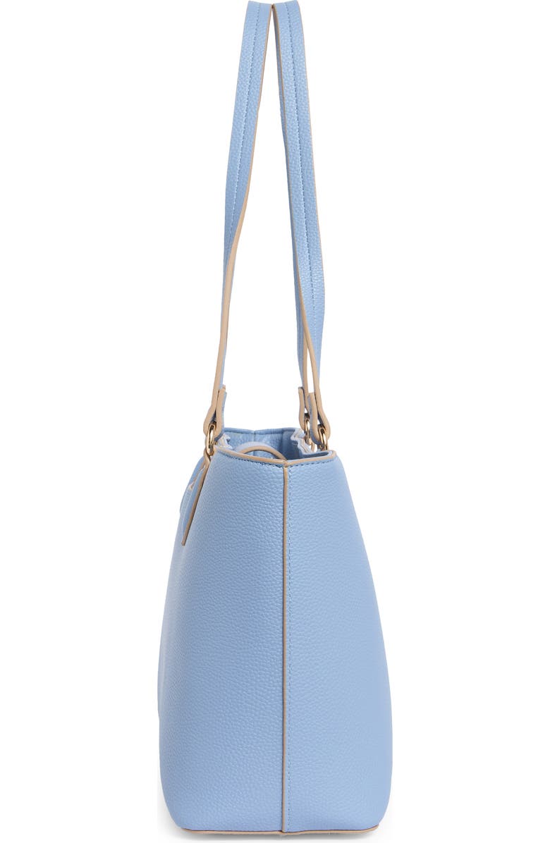 Nanette Lepore Two-for-One Tote Bag, Alternate, color, Cornflower Blue / Hydrangea