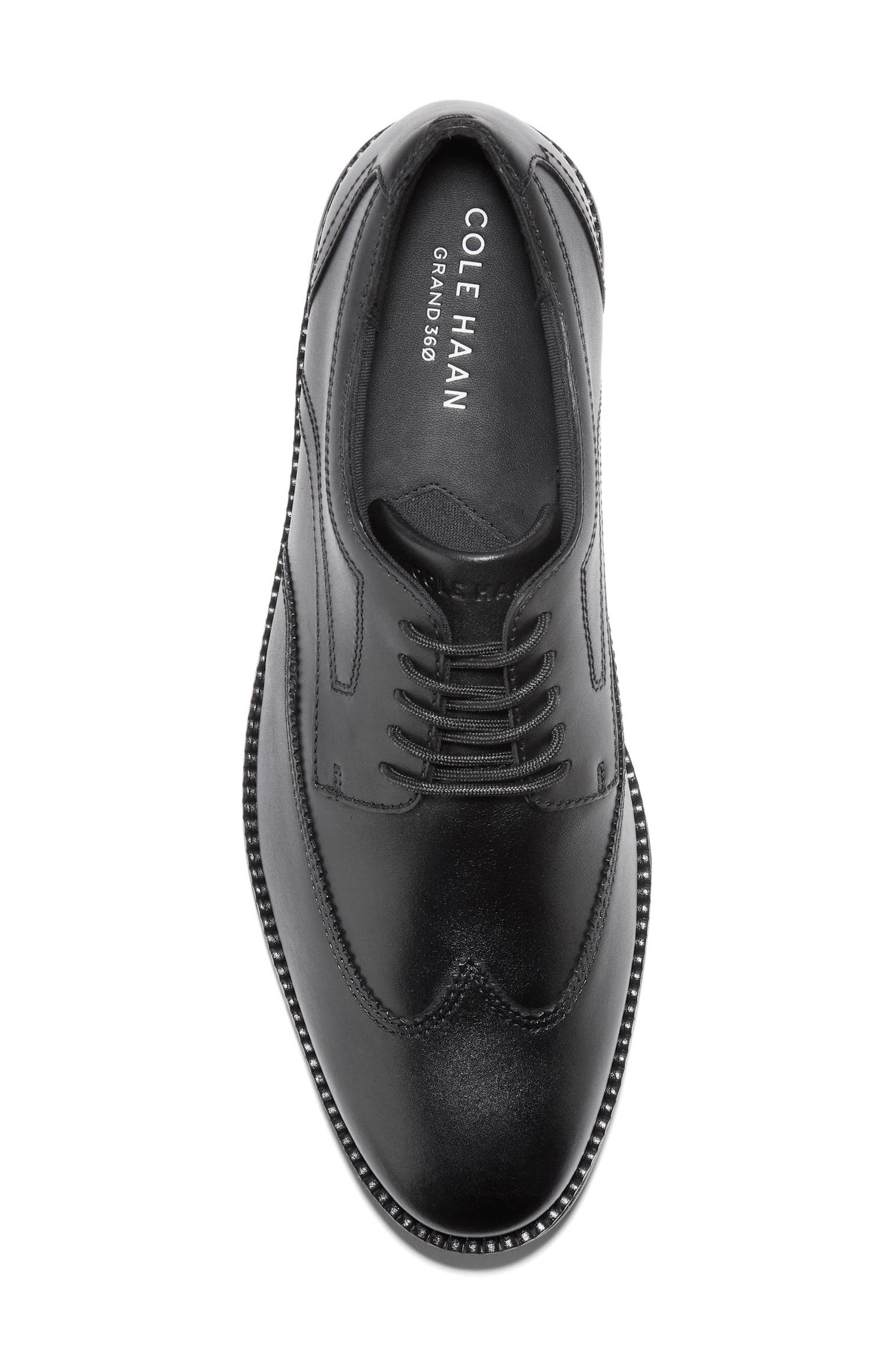 Cole Haan FlexGrand 360 Wingtip Derby, Alternate, color, Black