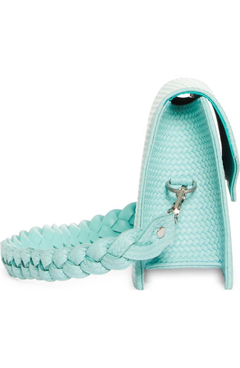 Anima Iris Zaya Woven Leather Shoulder Bag, Alternate, color,