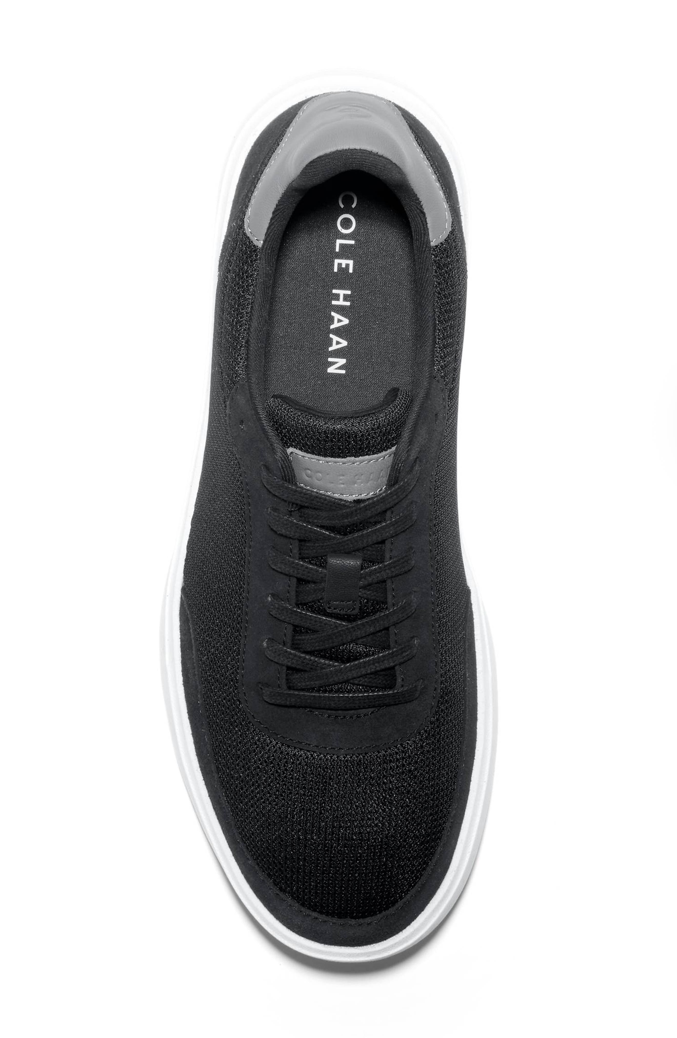 Cole Haan Grand Crosscourt Sideserve Sneaker, Alternate, color, Black / Lava Smoke / White