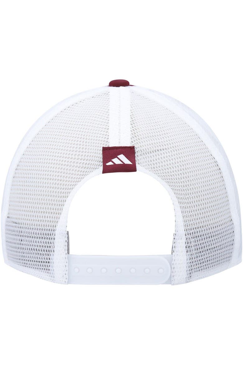 Men's adidas Maroon Arizona State Sun Devils Phrase Foam Front Trucker Adjustable Hat, Alternate, color, Maroon