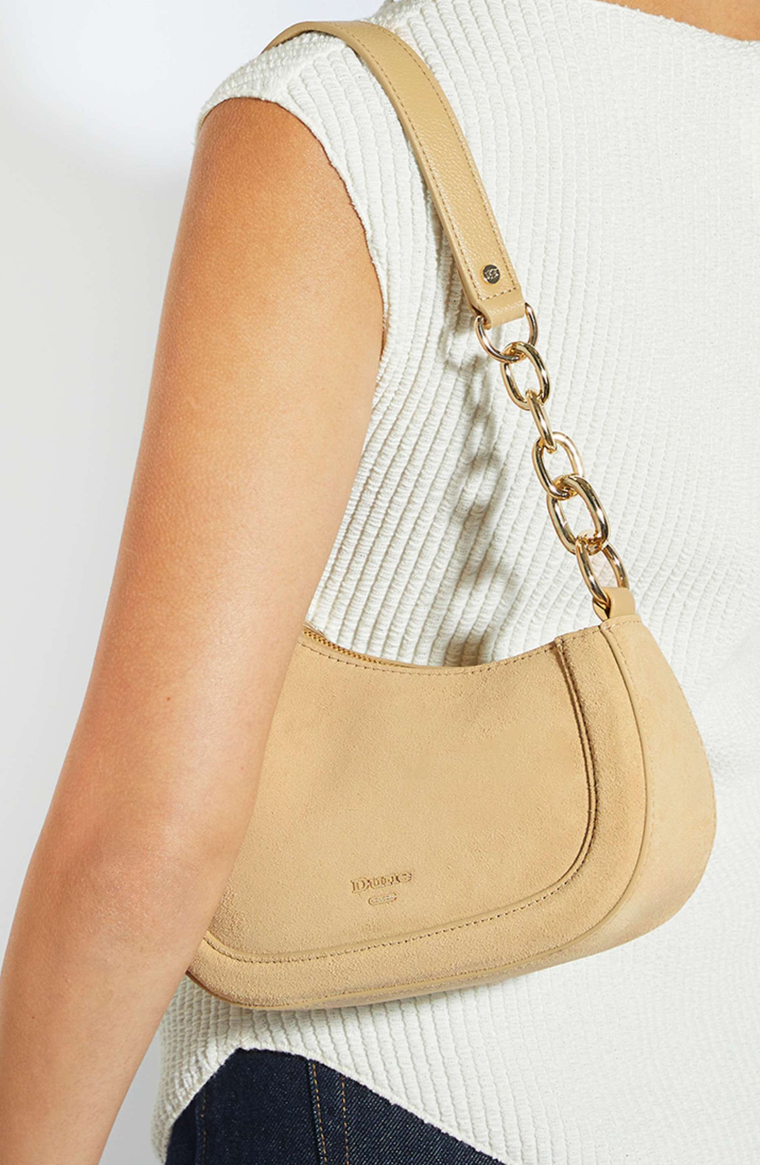 Direction Shoulder Bag, Alternate, color, TAUPE