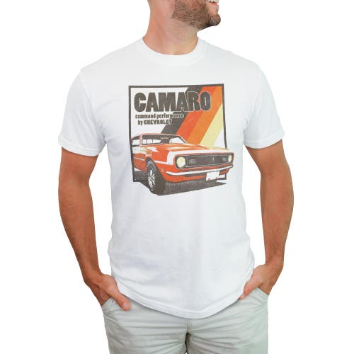 General Motors Camaro Command Performance  Graphic T-shirt In White