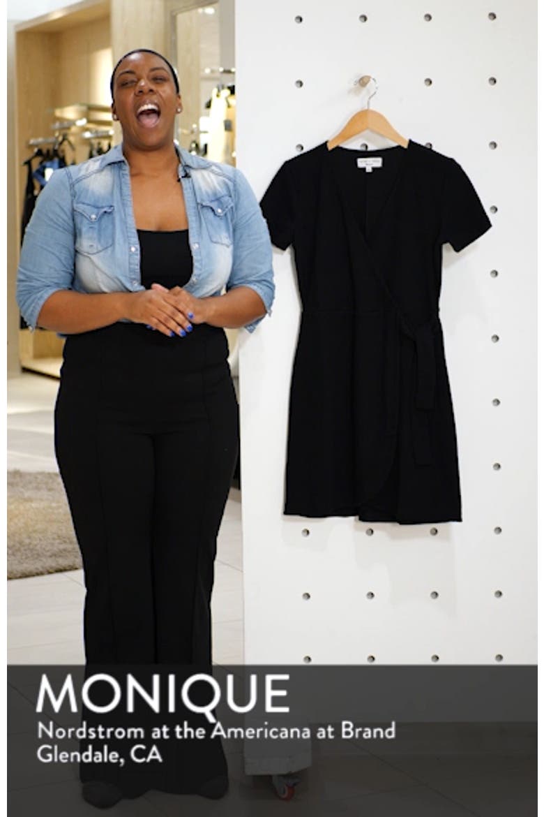 Texture & Thread Short Sleeve Side Tie Dress video