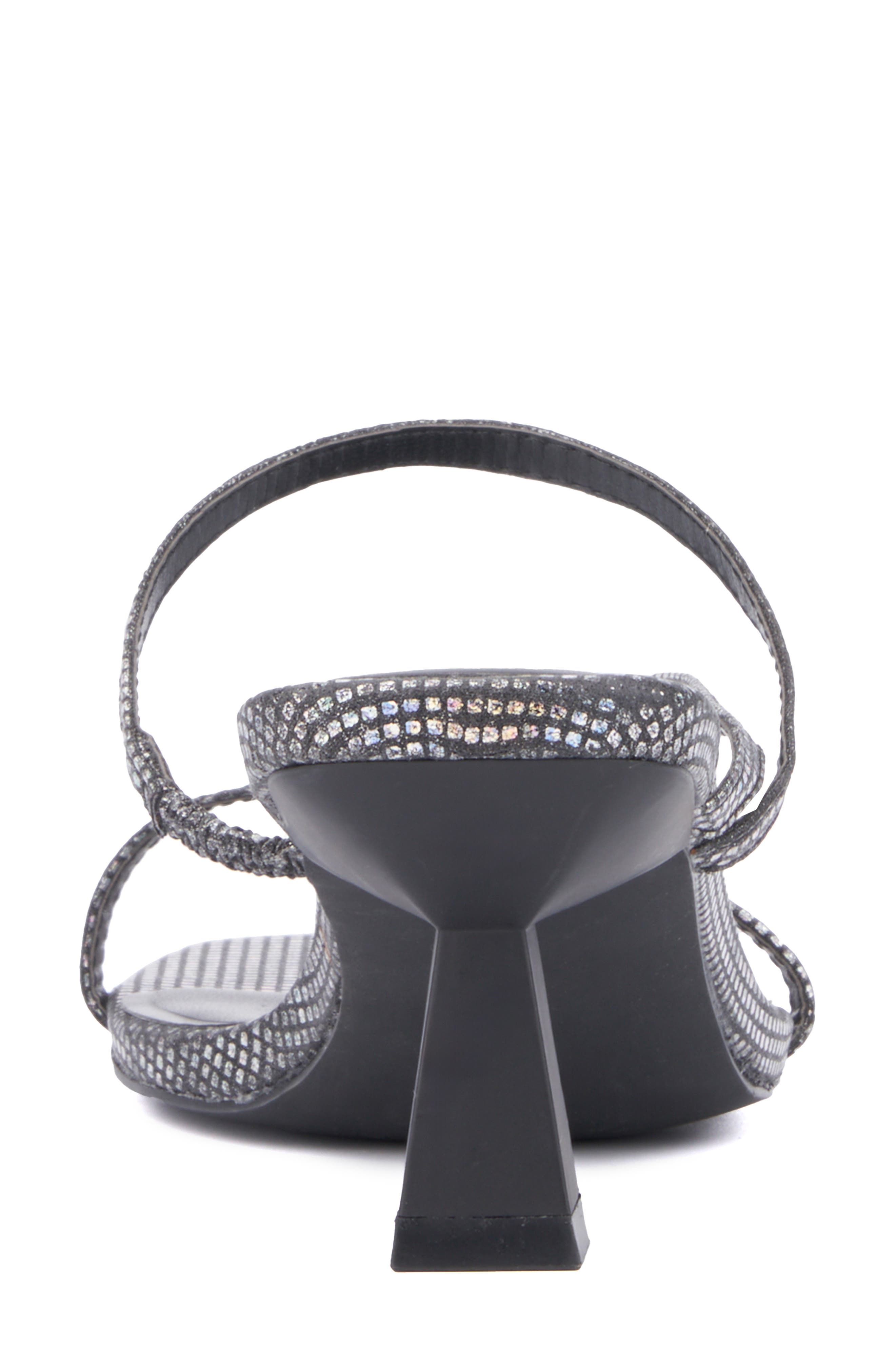 OLIVIA MILLER Angelic Rhinestone Sandal, Alternate, color, 