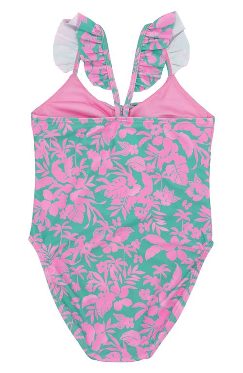 Feather 4 Arrow Kids' In A Cinch One-piece Swimsuit In Ultramarine
