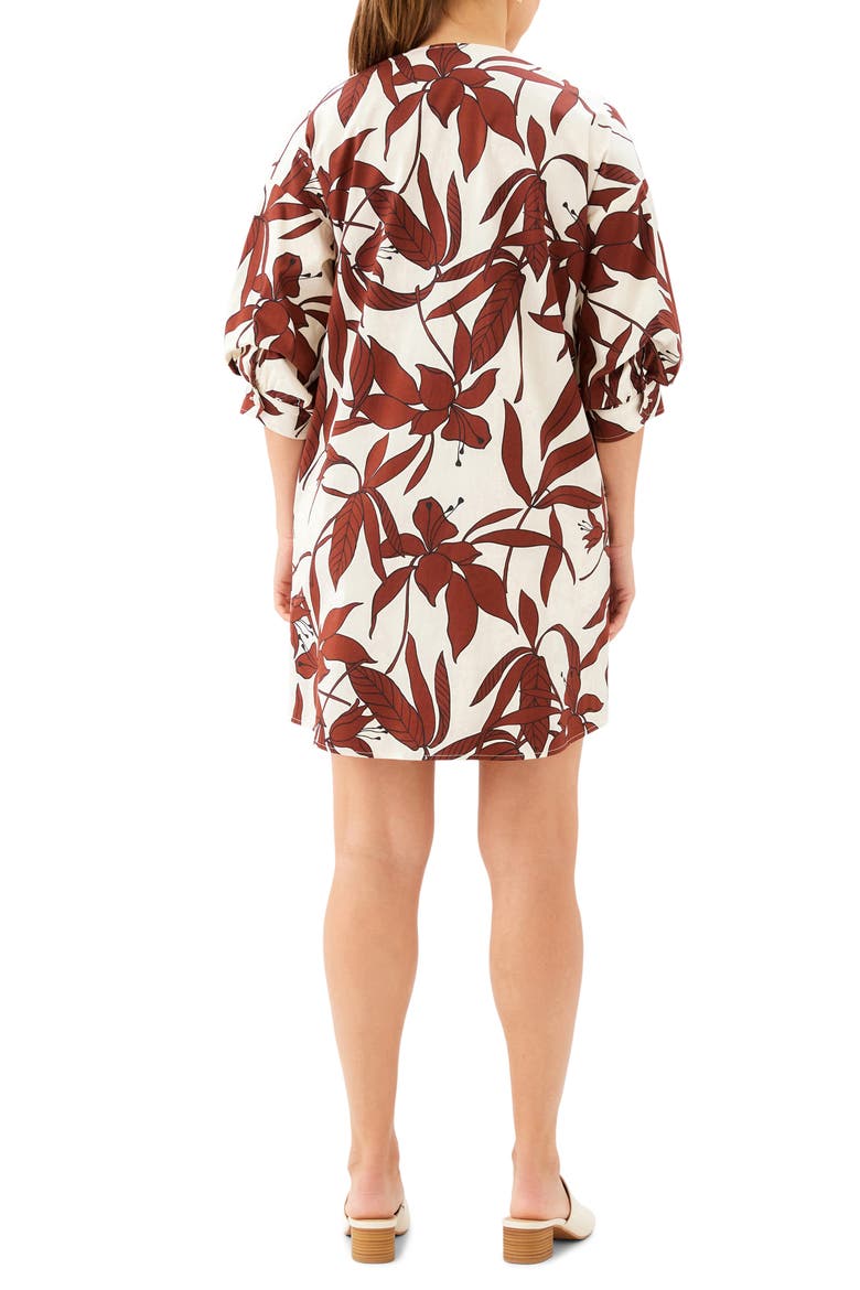 Lantern Sleeve Dress, Alternate, color, PRINT
