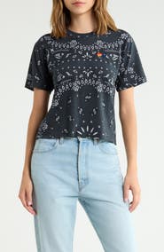 Aviator Nation Bandana Boyfriend T-Shirt