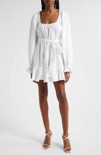 Ramy Brook Kayleigh Long Sleeve Cotton Minidress