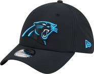 New Era Men's New Era Black Carolina Panthers Core Team 39THIRTY Flex Hat