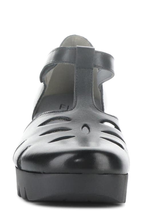 FLY LONDON FLY LONDON VELT PLATFORM WEDGE FISHERMAN SANDAL 