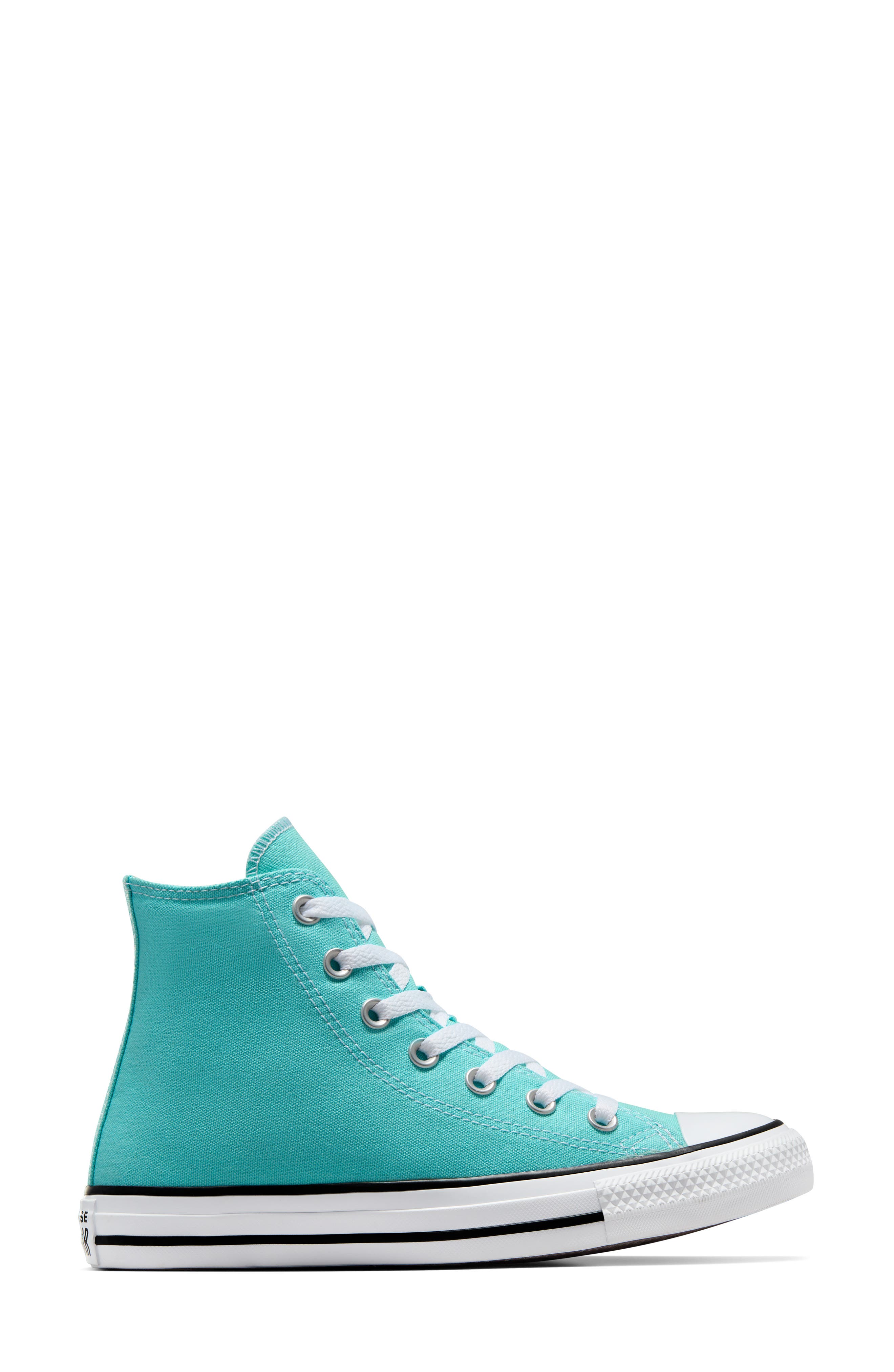 Converse Chuck Taylor<sup>®</sup> All Star<sup>®</sup> High Top Sneaker, Alternate, color, Double Cyan