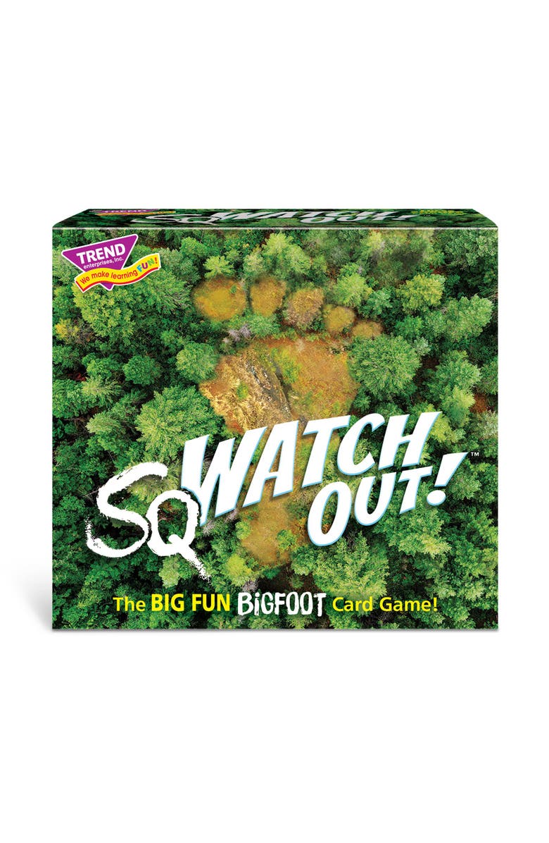 TREND Enterprises Sqwatch Out! Three Corner Card Game, Main, color, Multicolored