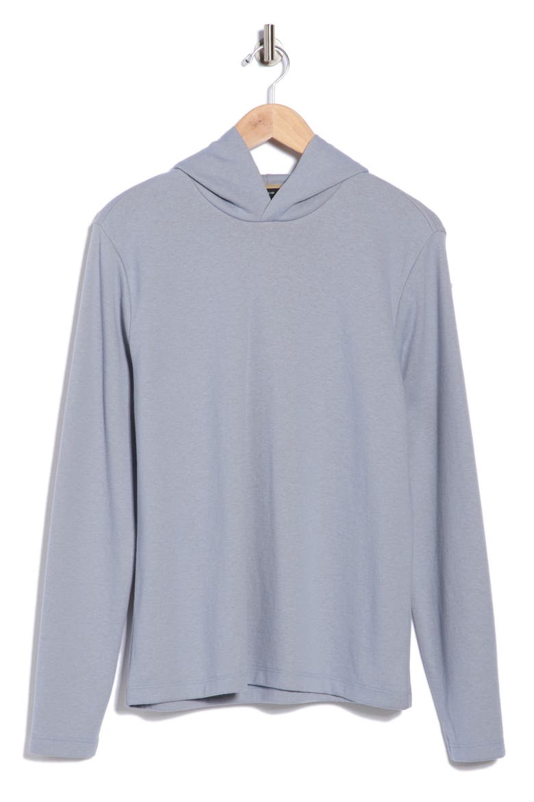 Double Face Knit Hoodie, Alternate, color, CABO/ TERRAPIN