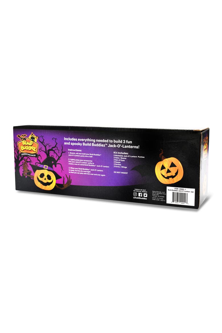 Jackolantern Craft Kit 3 Pack, Ages 5+, Alternate, color, Multicolored