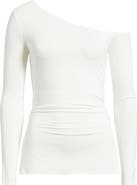 BP. Off the Shoulder Long Sleeve Top
