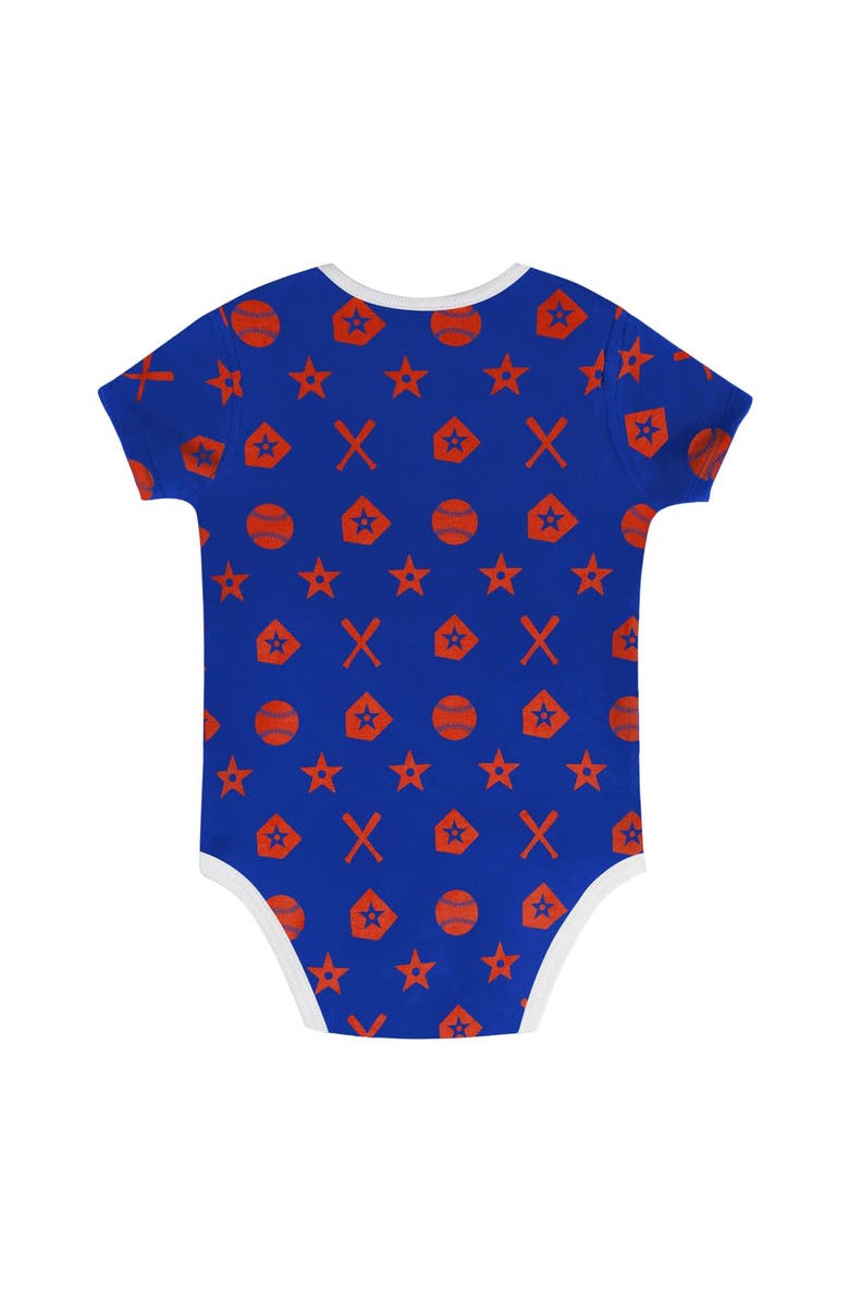 Outerstuff Infant  Blue New York Mets On Deck 2-Piece Diaper Cover Set, Alternate, color, 