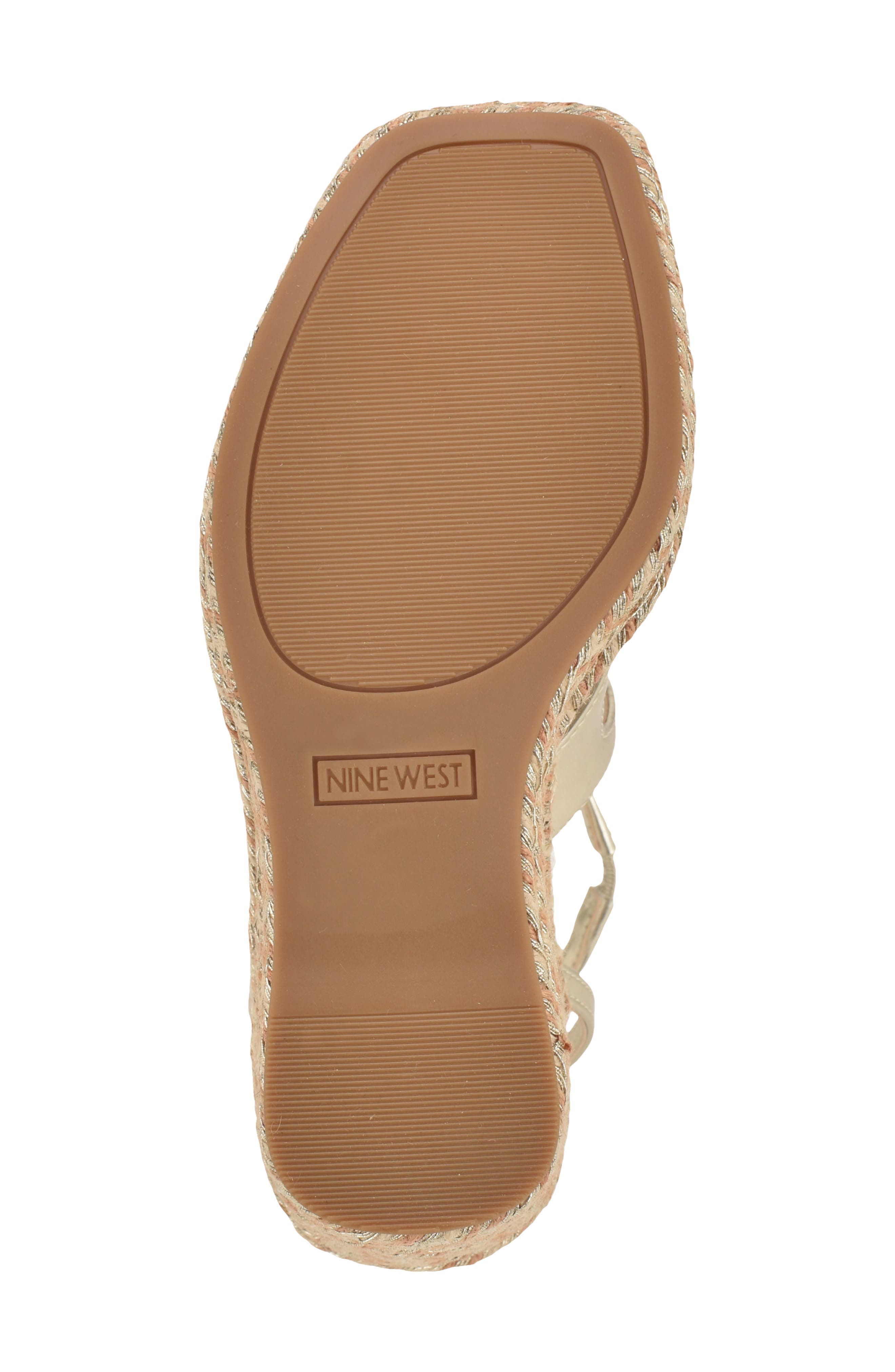 Adriane Platform Wedge Sandal, Alternate, color, GOLD