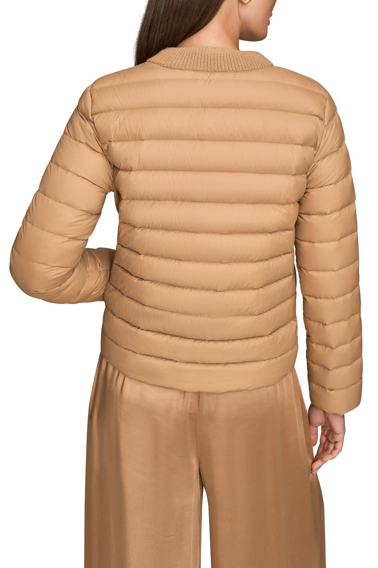 Nylon Down Jacket, Alternate, color, FAWN