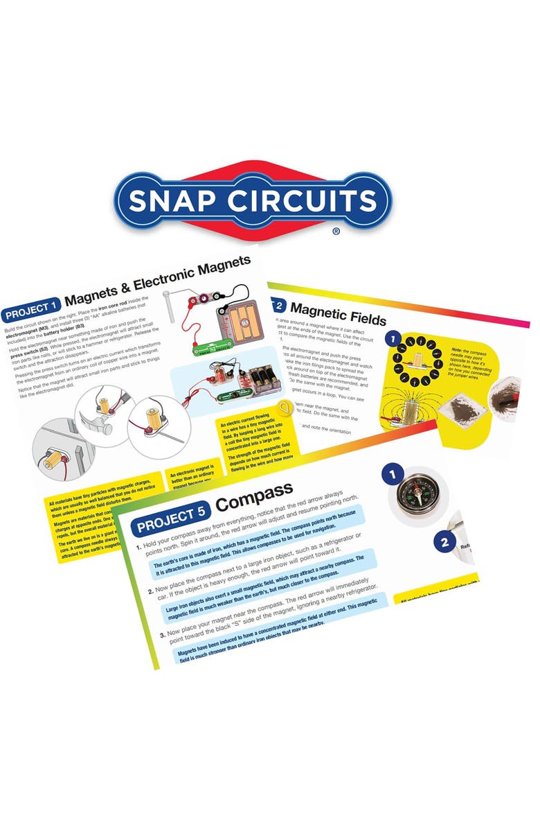 Snap Circuits Magnet Fun Lab, Alternate, color, Multicolored