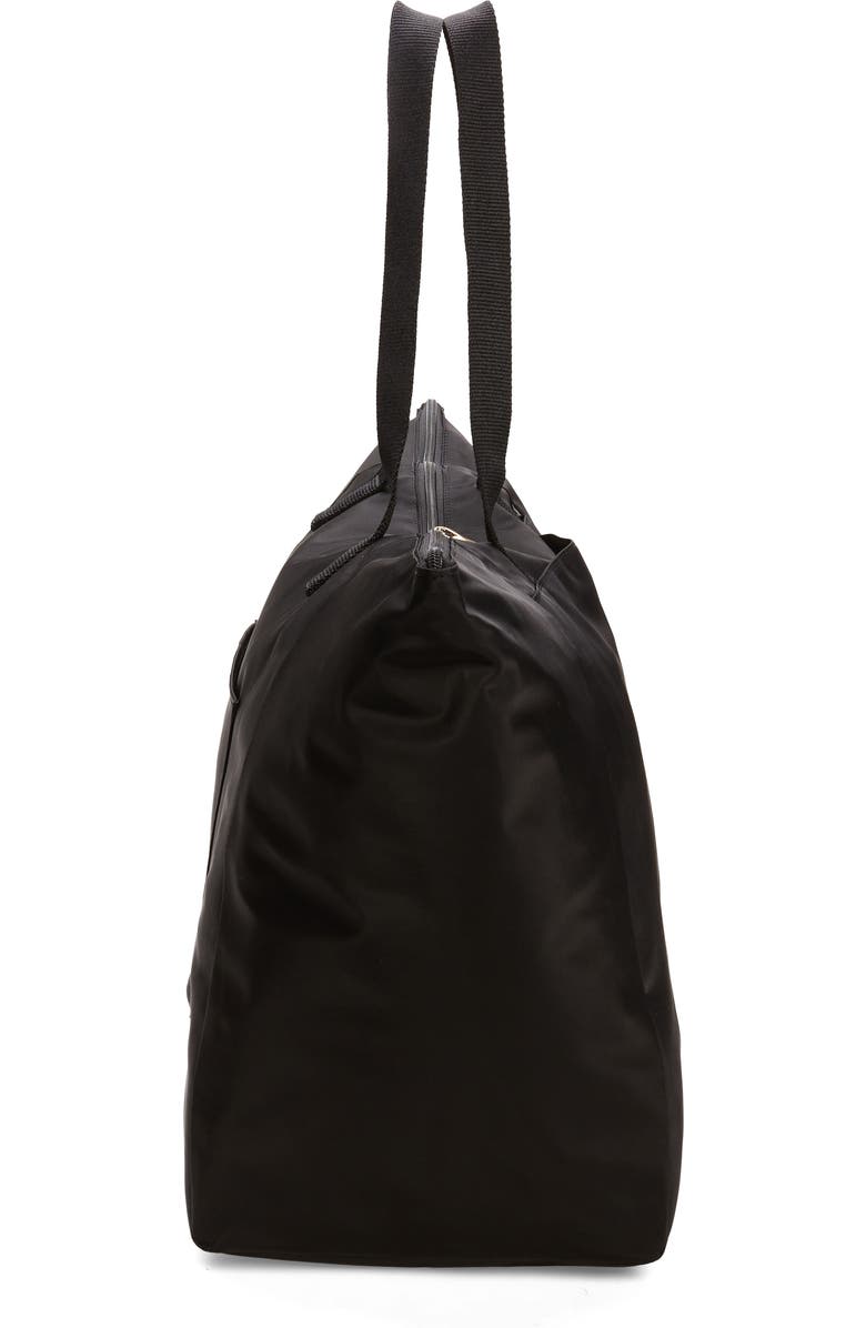 TUMI Voyageur Just in Case Packable Nylon Tote, Alternate, color, Black/ Gold
