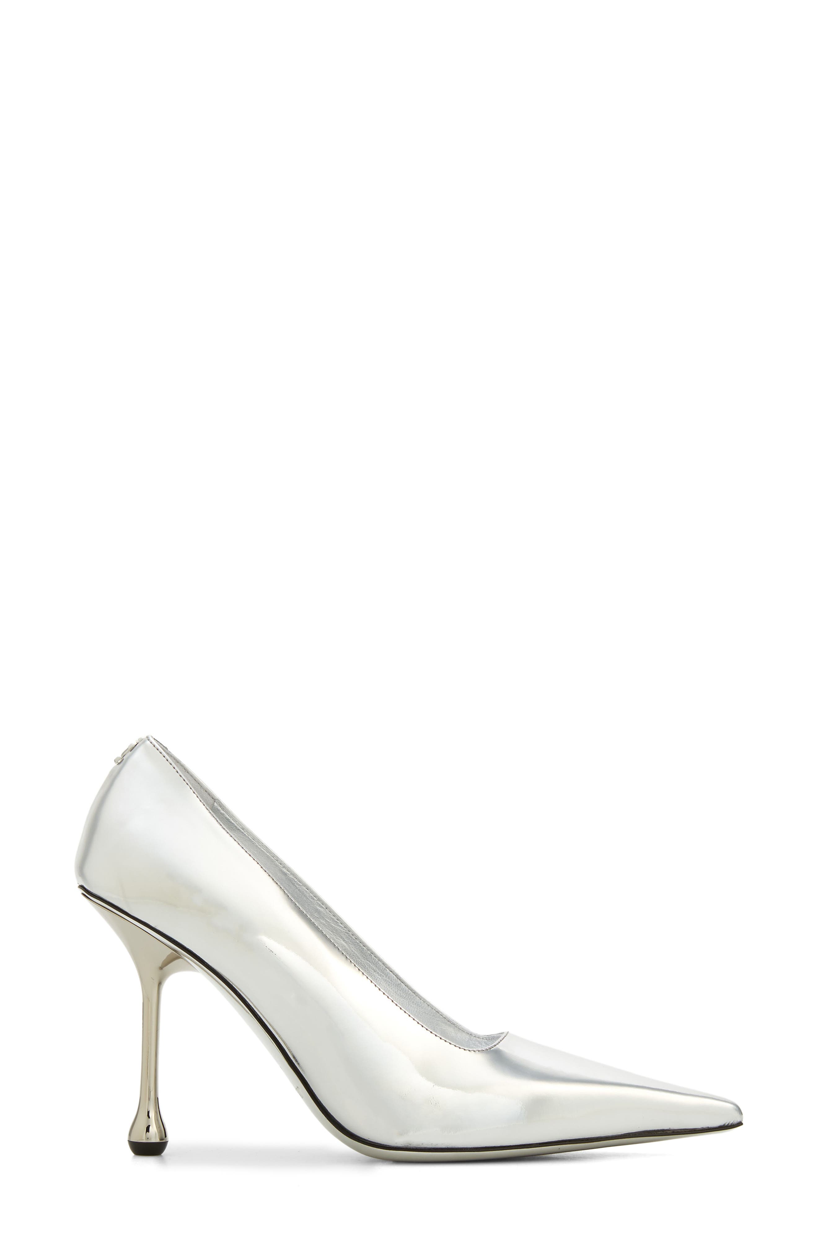 Jimmy Choo Ixia Metallic Pointed Toe Pump, Alternate, color, 