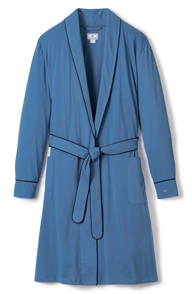 Petite Plume Women's Luxe Pima Cotton Robe, Alternate, color, 