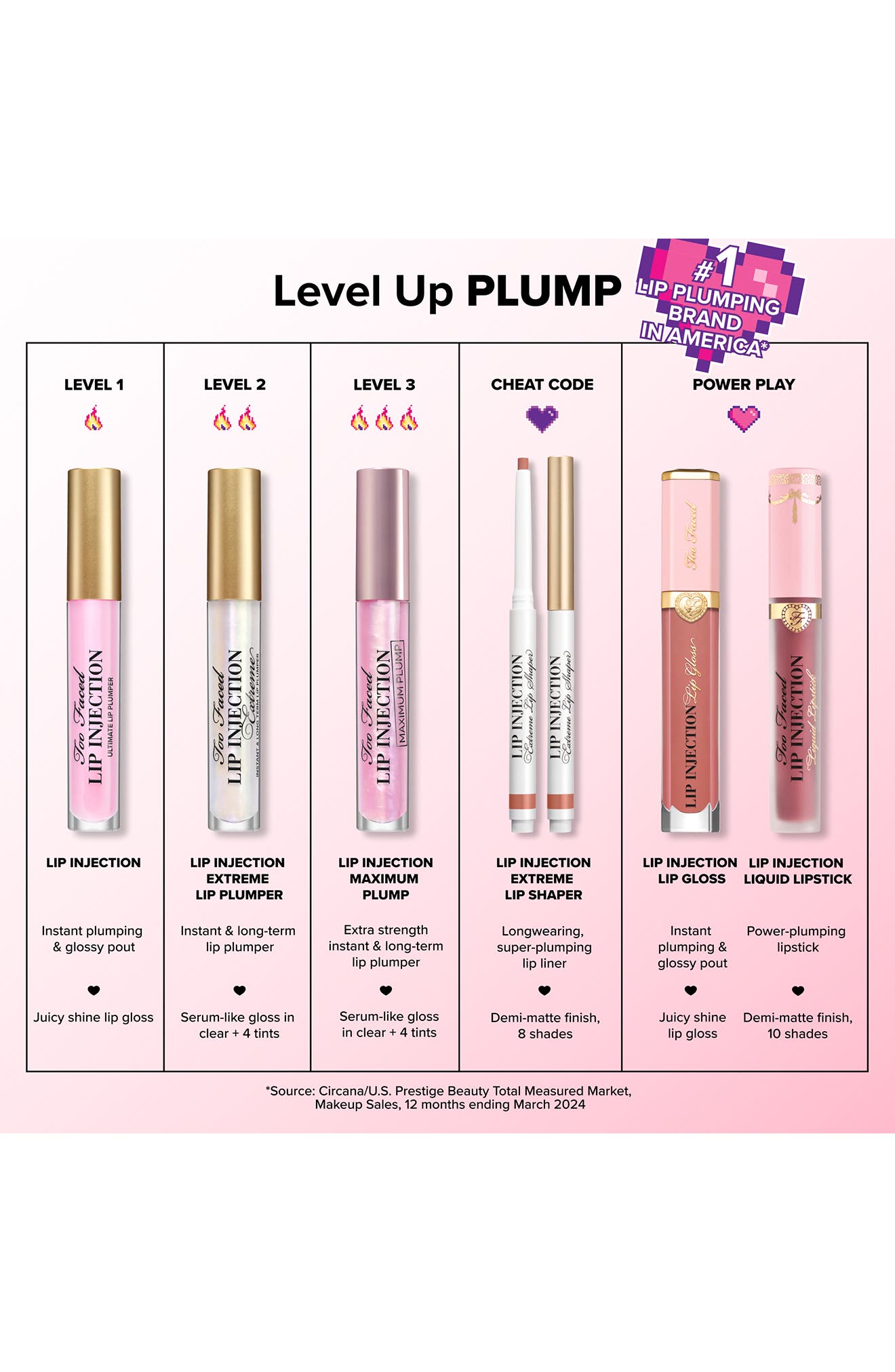 Too Faced Lip Injection Extreme Lip Shaper Plumping Lip Liner
