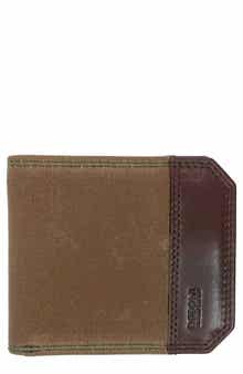 Waxed Canvas Bifold Wallet