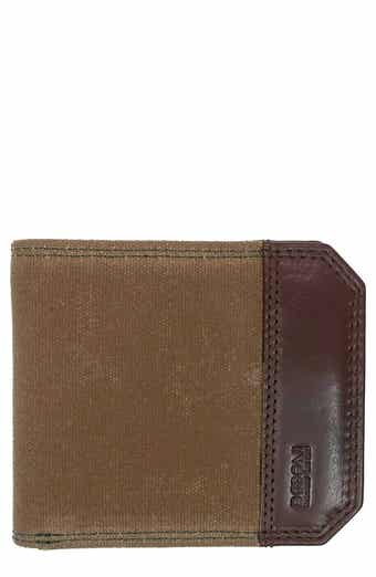 Waxed Canvas Bifold Wallet