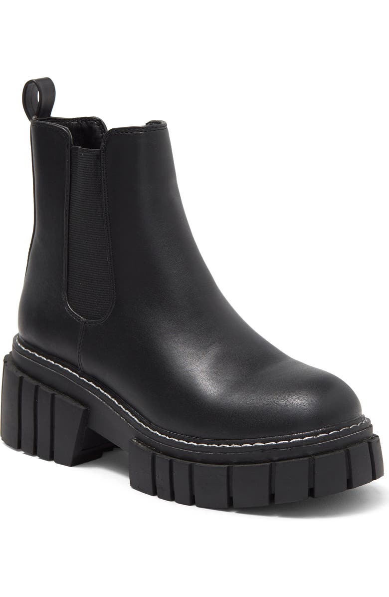 Madden Girl Pheobe Lug Sole Chelsea Boot, Main, color,