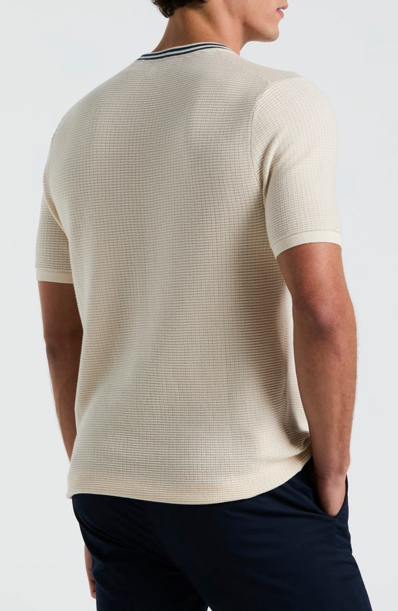 Original Penguin Geo Textured Cotton T-Shirt, Alternate, color, Birch