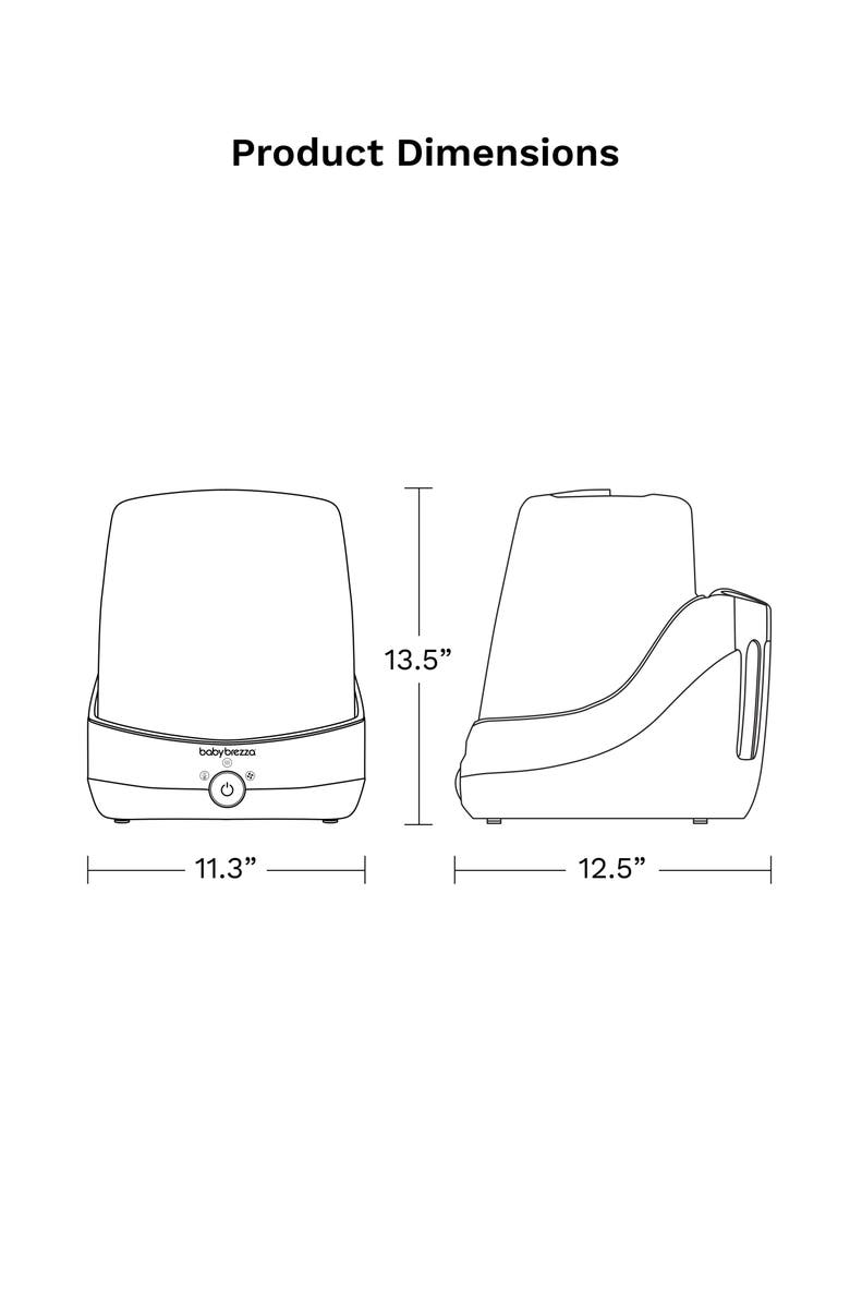 BABY BREZZA SuperFast Sterilizer & Dryer, Alternate, color, White