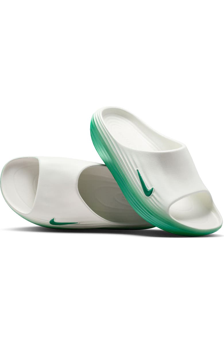 Nike ReactX Rejuven8 Slide, Alternate, color, Malachite/ Spruce Aura