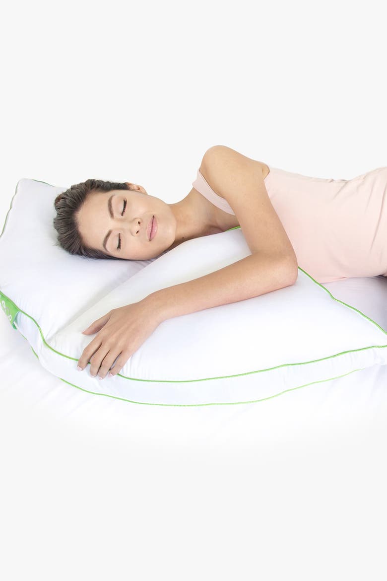 Sleep Yoga Side Sleeper Pillow, Alternate, color, WHITE