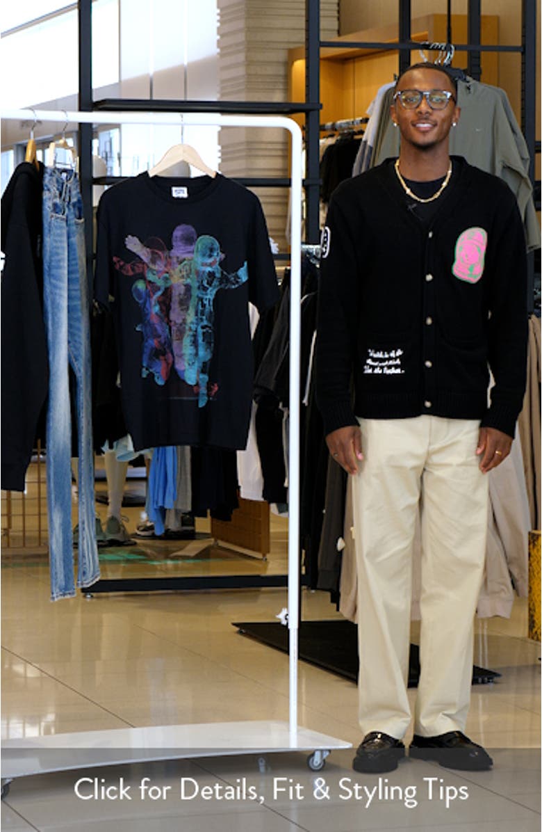 BB Astro Lines Graphic T-Shirt, sales video thumbnail