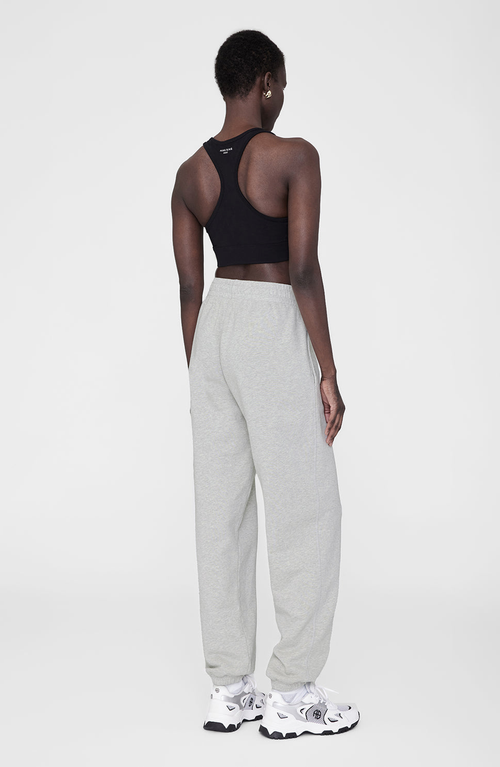 Anine Bing Karter Jogger In Heather Grey In Gray