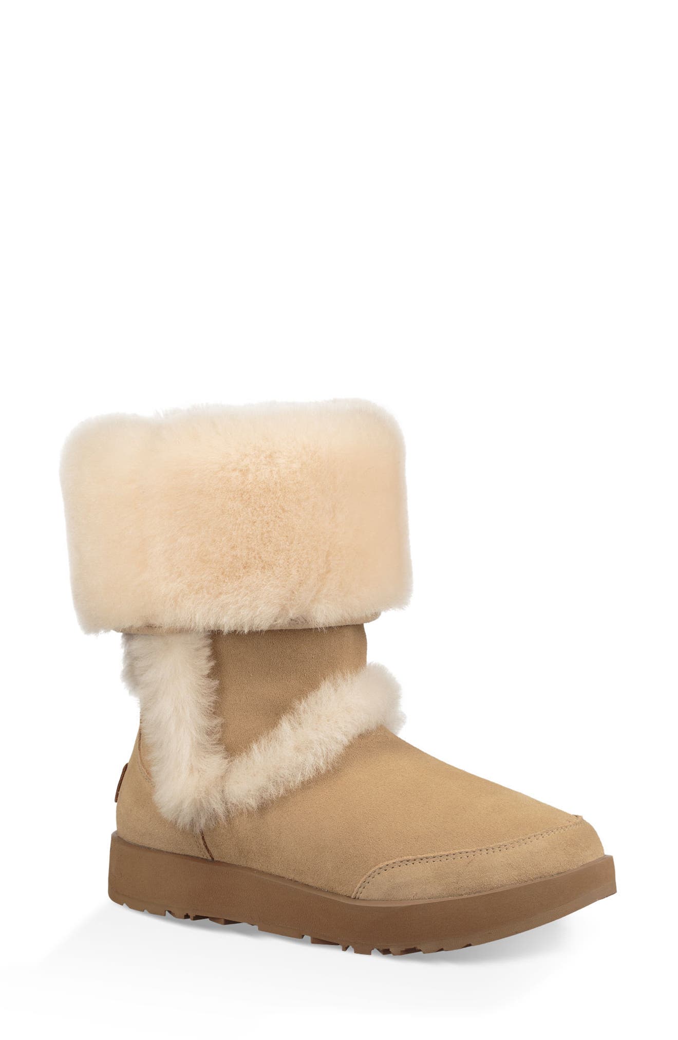 UGG<sup>®</sup> Genuine Shearling Waterproof Boot, Alternate, color, 
