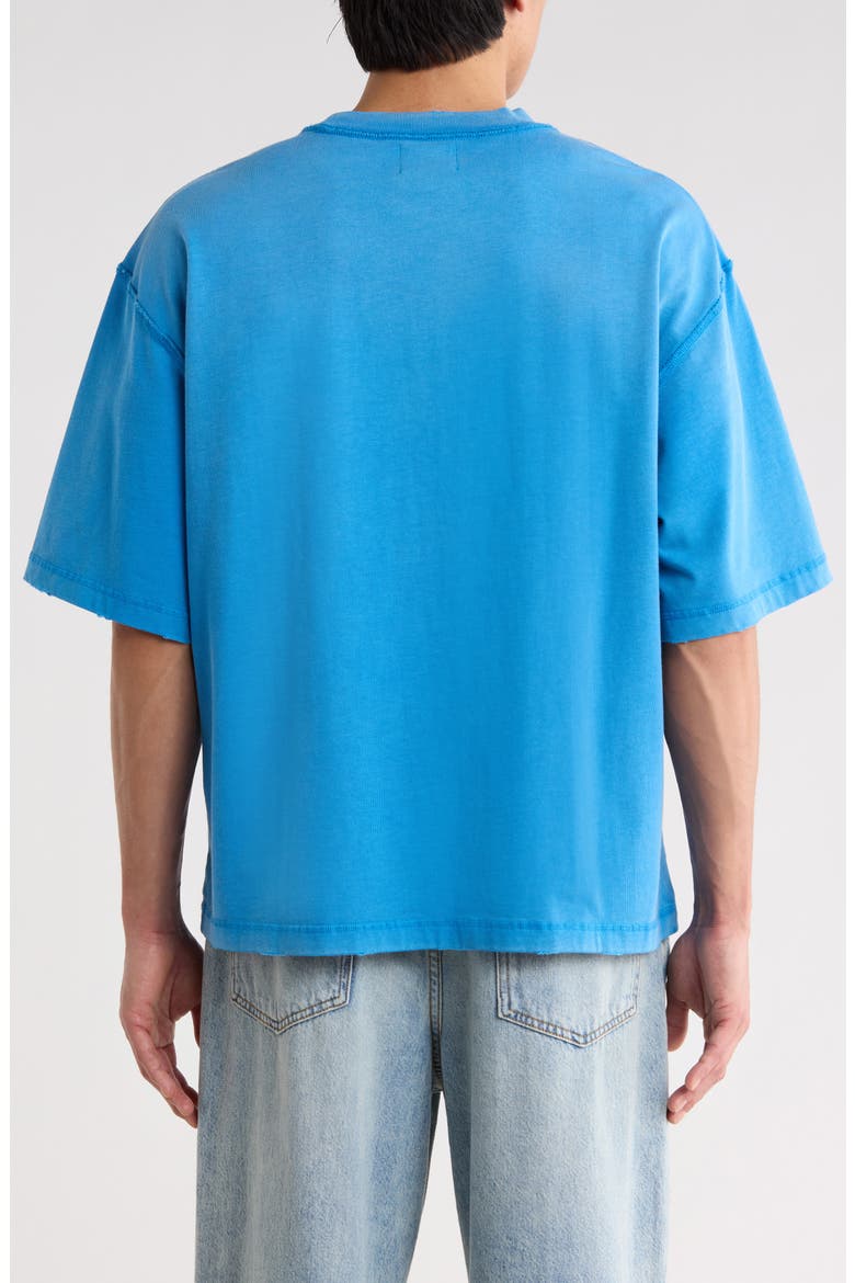 Desert Dawn Cotton Graphic T-Shirt, Alternate, color, BLUE