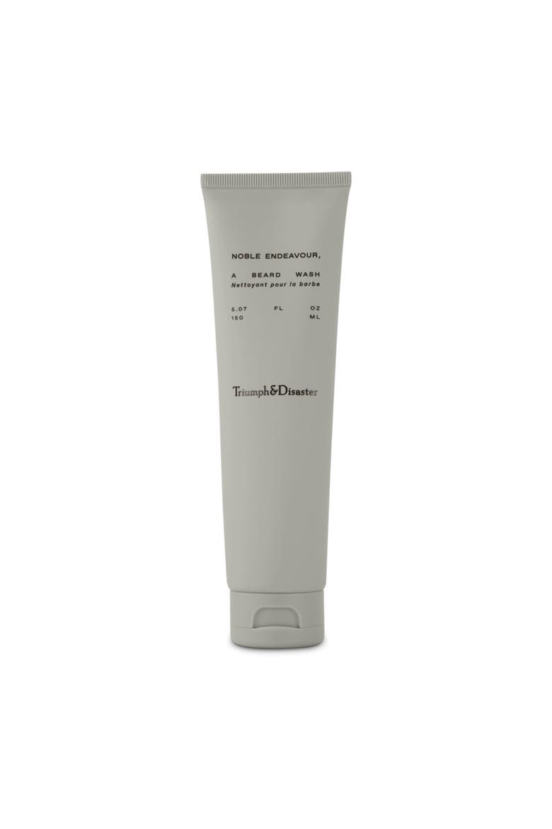 Noble Endeavour Beard Wash, Main, color, White
