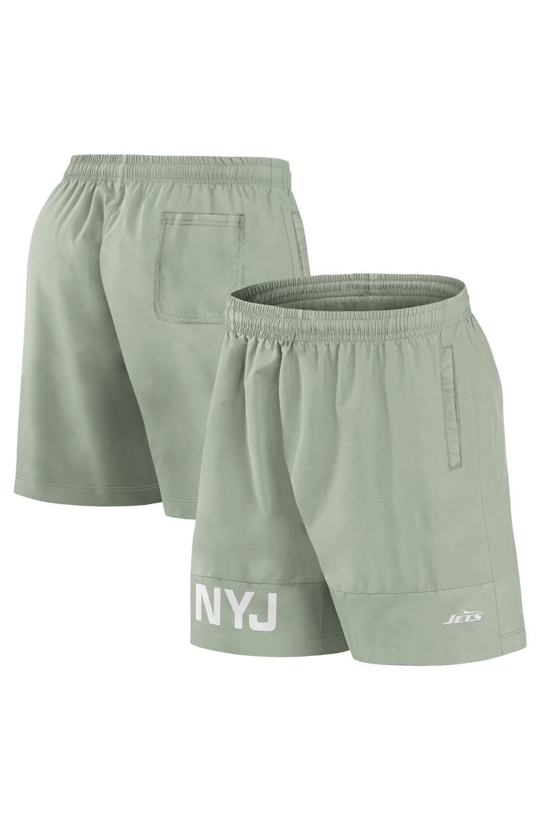 FANATICS Men's Fanatics Light Green New York Jets Elements Shorts, Main, color, Light Green